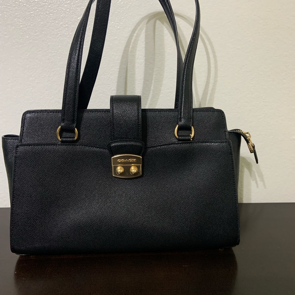 Black Coach bag purse